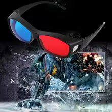 Óculos 3D Vermelho e Azul Thumbnail 6