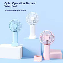 Mini Ventilador Portátil 3 em 1 Thumbnail 2