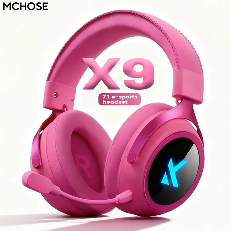 MCHOSE X9 Headset Gamer Sem Fio