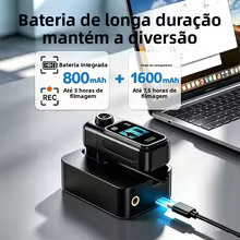 Câmera de Ação 4K UHD Mini Thumbnail 3