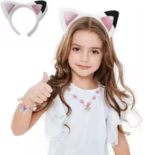 Headband Orelhas Gato Kawaii Thumbnail 1
