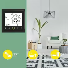 Termostato Inteligente Wi-Fi Zigbee para Aquecimento Thumbnail 2