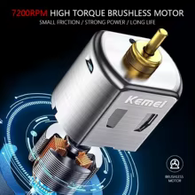 Kemei Kit Máq. Cabelo Profissional KM-2361/2299 Thumbnail 3
