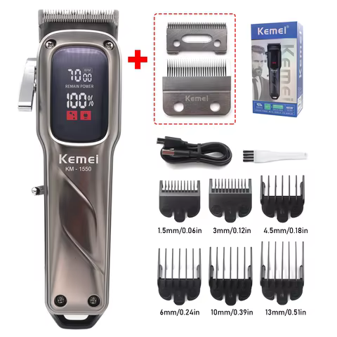 Kemei KM-1550 Cortador Profissional
