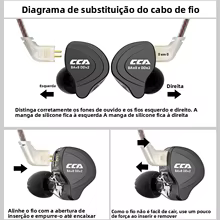 Fones de Ouvido CCA C10 HiFi Thumbnail 6