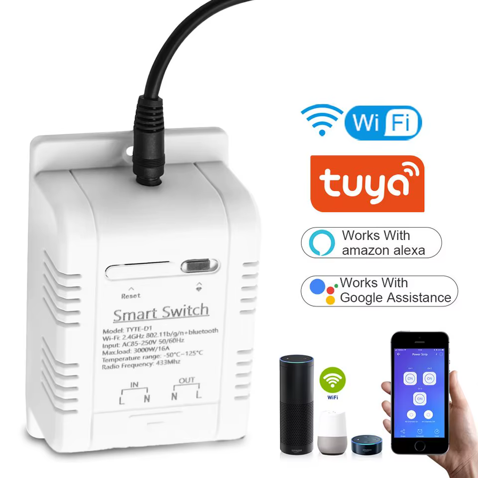 Interruptor WiFi Inteligente com Sensor de Temperatura