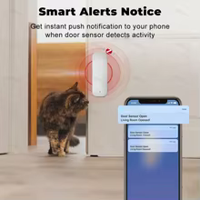 Sensor de Porta/Janela Zigbee Tuya Thumbnail 3