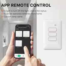 Interruptor Zigbee 4 Botões Tuya Thumbnail 3