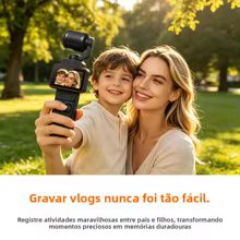Câmera de Ação FHD 1080P com Tela Rebatível Thumbnail 4