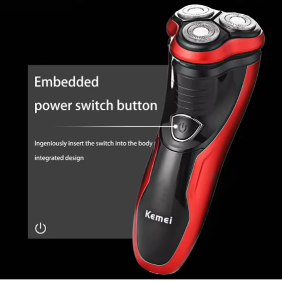 Barbeador Kemei Inteligente IPX7