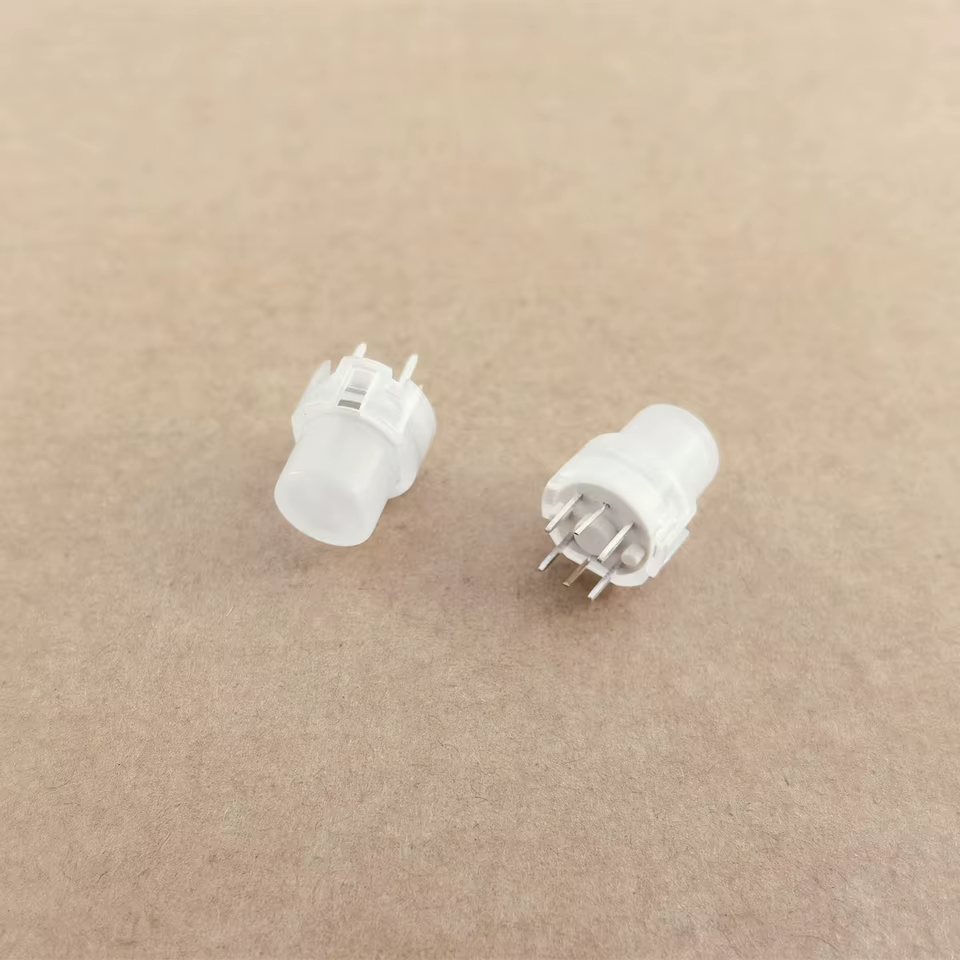 Interruptor LED Branco KS01-BL 6 Pinos