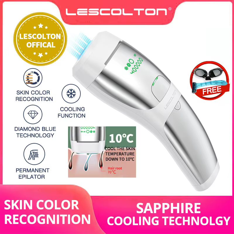 Depilador IPL Lescolton Safira Cristal