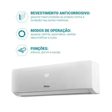 Ar Condicionado Philco 12.000 Btus Thumbnail 3