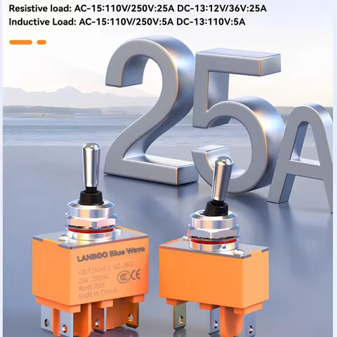 Interruptor Mini 25A Alta Corrente