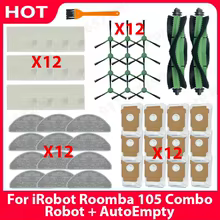 Peças de Reposição Roomba 105 Combo + AutoEmpty Thumbnail 1