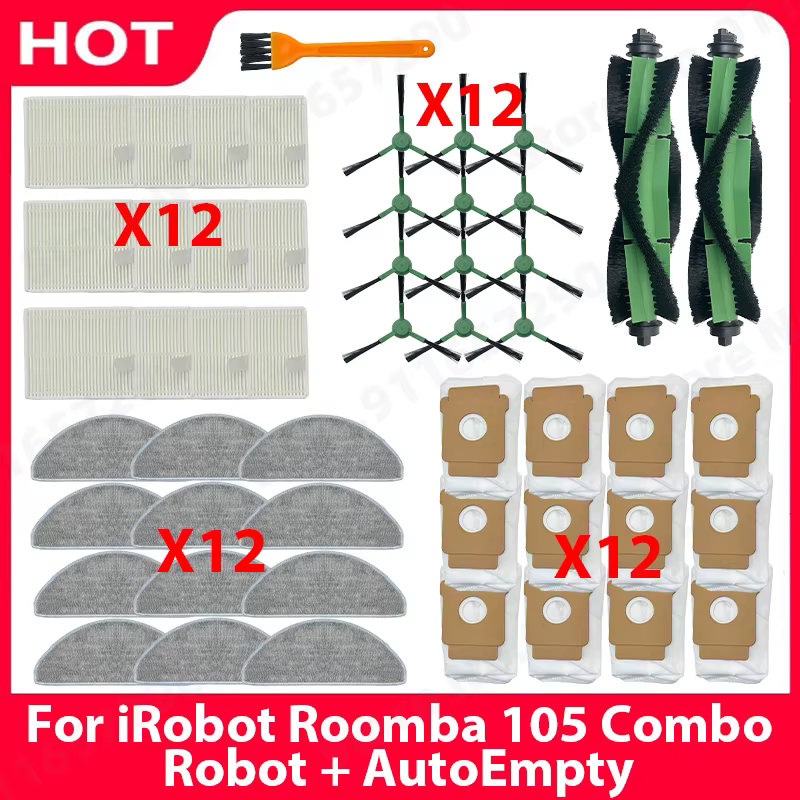 Peças de Reposição Roomba 105 Combo + AutoEmpty