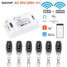 Interruptor Inteligente WiFi 433MHz Tuya Thumbnail 1