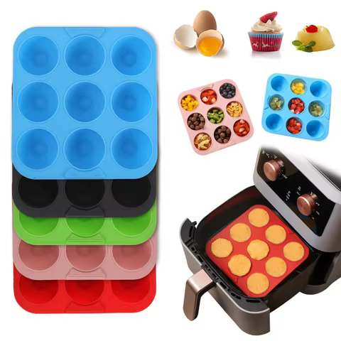 Molde de Silicone Quadrado 9 Cavidades