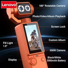 Câmera Esportiva Lenovo 4K HD Thumbnail 5