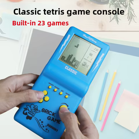 Console Retro Tetris Portátil