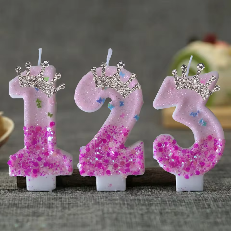 Vela Princesa Rosa Vermelha