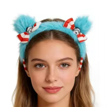 Fantasia Dr. Seuss Tiara e Chapéu Thumbnail 4