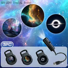 Projetor LED Galáxia com Imagens Thumbnail 4