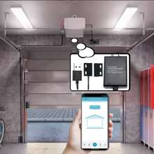 Controlador Inteligente de Porta de Garagem Wi-Fi Thumbnail 4
