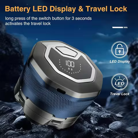 Barbeador Magnético 6D para Homens