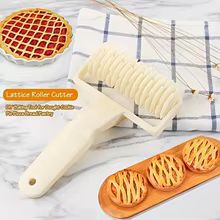 Rolo de Massa com Grade - Ferramenta de Confeitaria Thumbnail 5