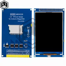 Módulo LCD TFT 3.5" Arduino MEGA Thumbnail 3