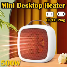 Aquecedor Portátil 500W Thumbnail 1
