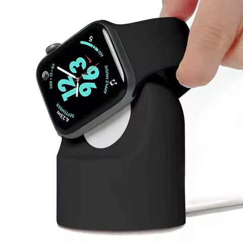 Suporte Carregador Apple Watch Silicone