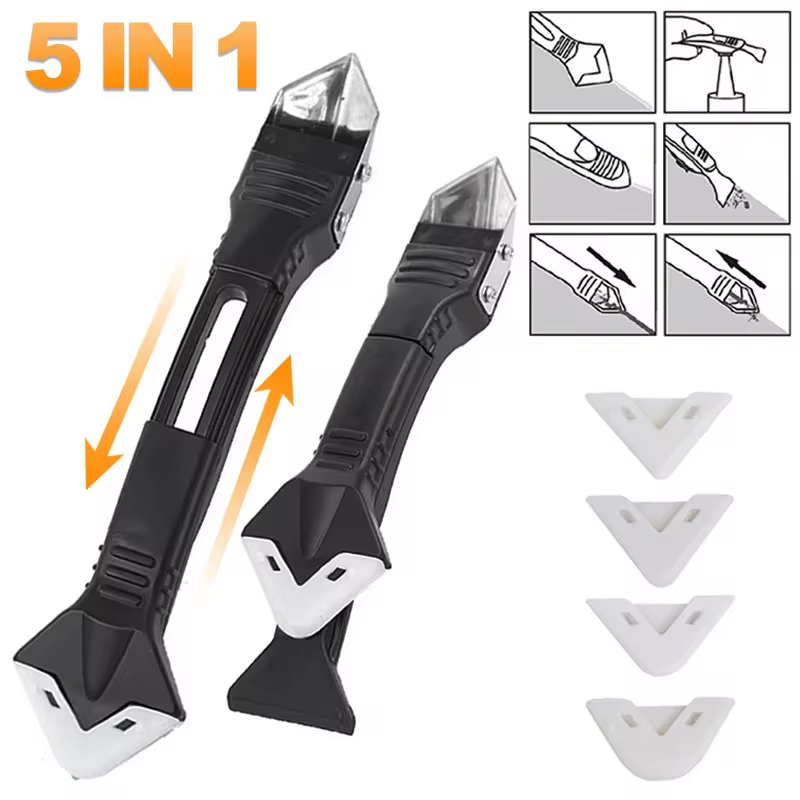 Kit Espátula de Silicone 5 em 1