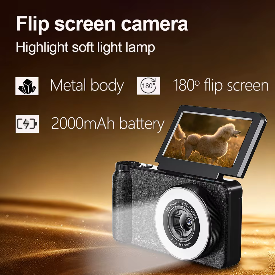 Câmera Compacta Vandlion A67B 4K