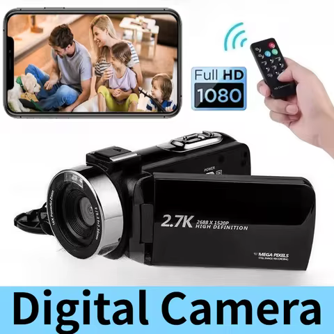Câmera Digital 2.7K Vlog