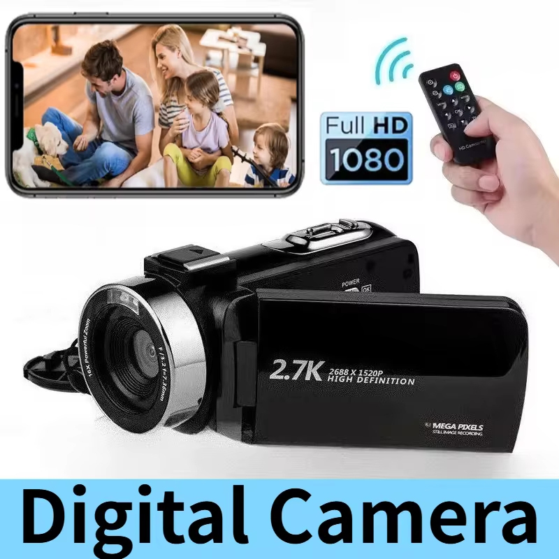 Câmera Digital 2.7K Vlog