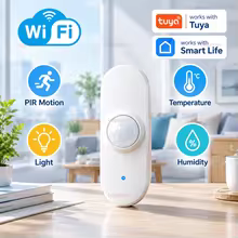 Sensor Inteligente Tuya WiFi 4 em 1 Thumbnail 1