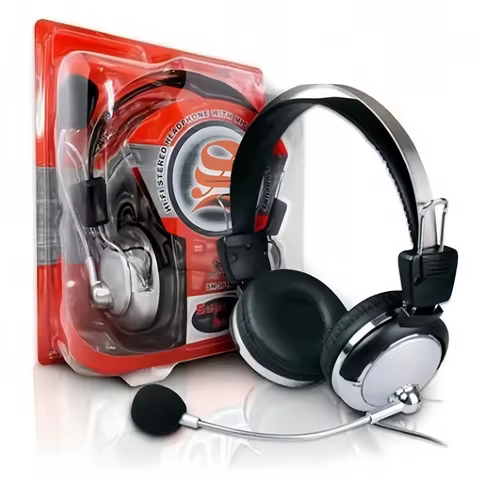 Headphone Gamer Over-Ear com Microfone