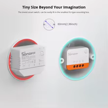 Interruptor Zigbee Sonoff ZBMini L2 Thumbnail 2