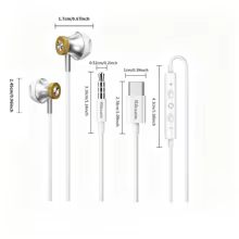 Fones de Ouvido USB-C com Microfone Thumbnail 2