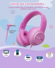 AWATRUE HK07 Fones Infantis com Cabo Thumbnail 2