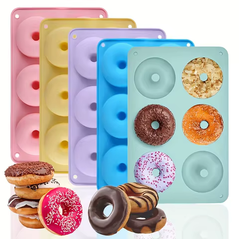 Kit Forma Donuts Silicone
