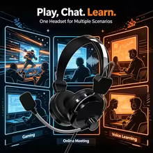Headset Gamer Over-Ear 3.5mm Thumbnail 3