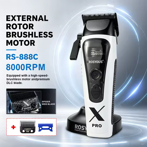 Máquina de Cortar Cabelo ROSYOUS RS888C Profissional