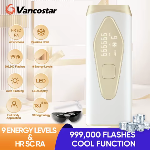 Depilador a Laser Vancostar IPL 999900 Flash