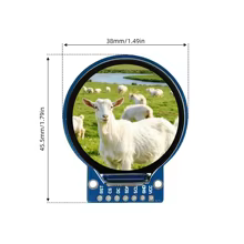 Display LCD Redondo 1.28 Pol Thumbnail 6