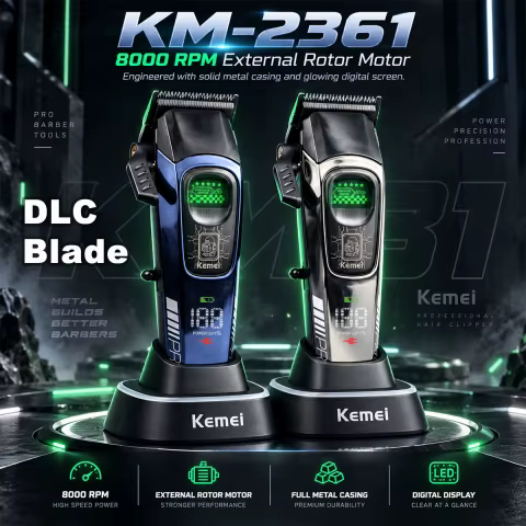 Máquina de Cortar Cabelo Kemei KM-2381