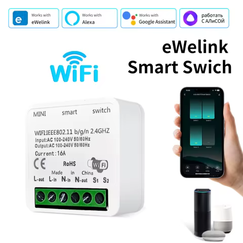 Interruptor WiFi Inteligente 16A