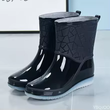 Botas de Chuva Mulher Impermeáveis Thumbnail 3